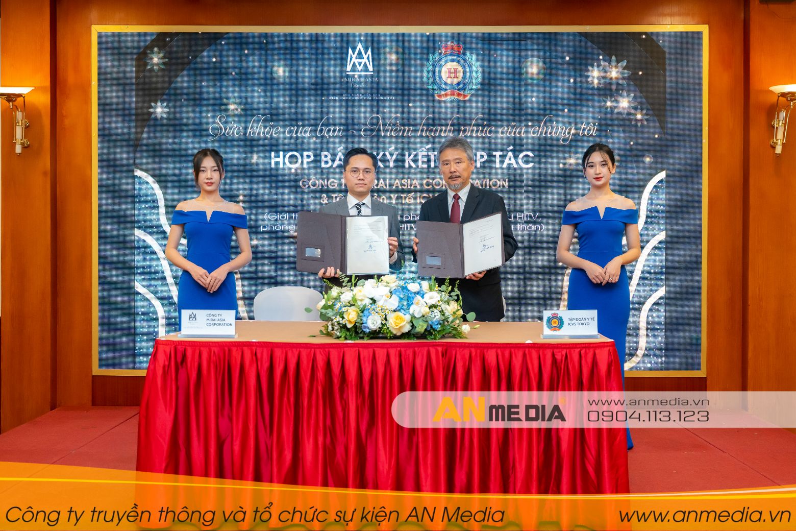 Họp báo ký kết hợp tác | Mirai Asia Corporation & Tập đoàn Y tế ICVS Tokyo