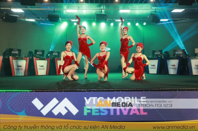 AN Media cung cấp dịch vụ cho thuê vũ đoàn, nhóm múa, ca sĩ tại VTC Mobile Festival