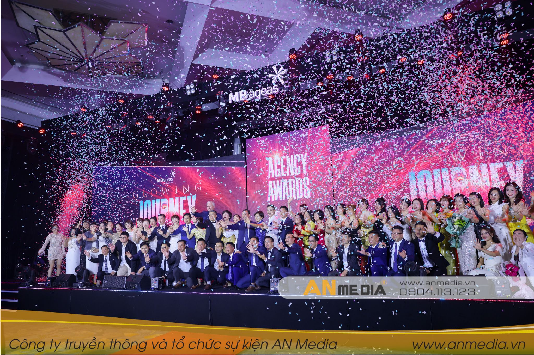 AN Media đồng hành cùng MB AGEAS AGENCY AWARDS 2023 – “Glowing Journey – Hành trình rực rỡ”