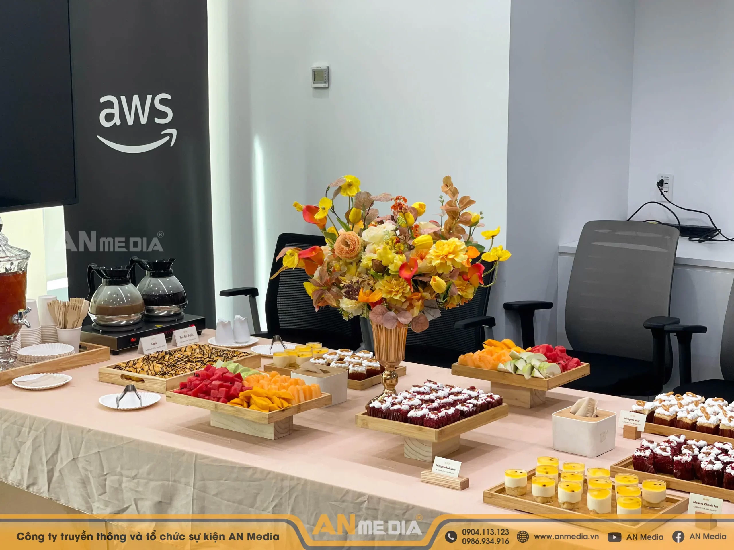 Những yếu tố ảnh hưởng tới chi phí tổ chức teabreak! Giá dịch vụ teabreak cực hợp lý tại AN media 