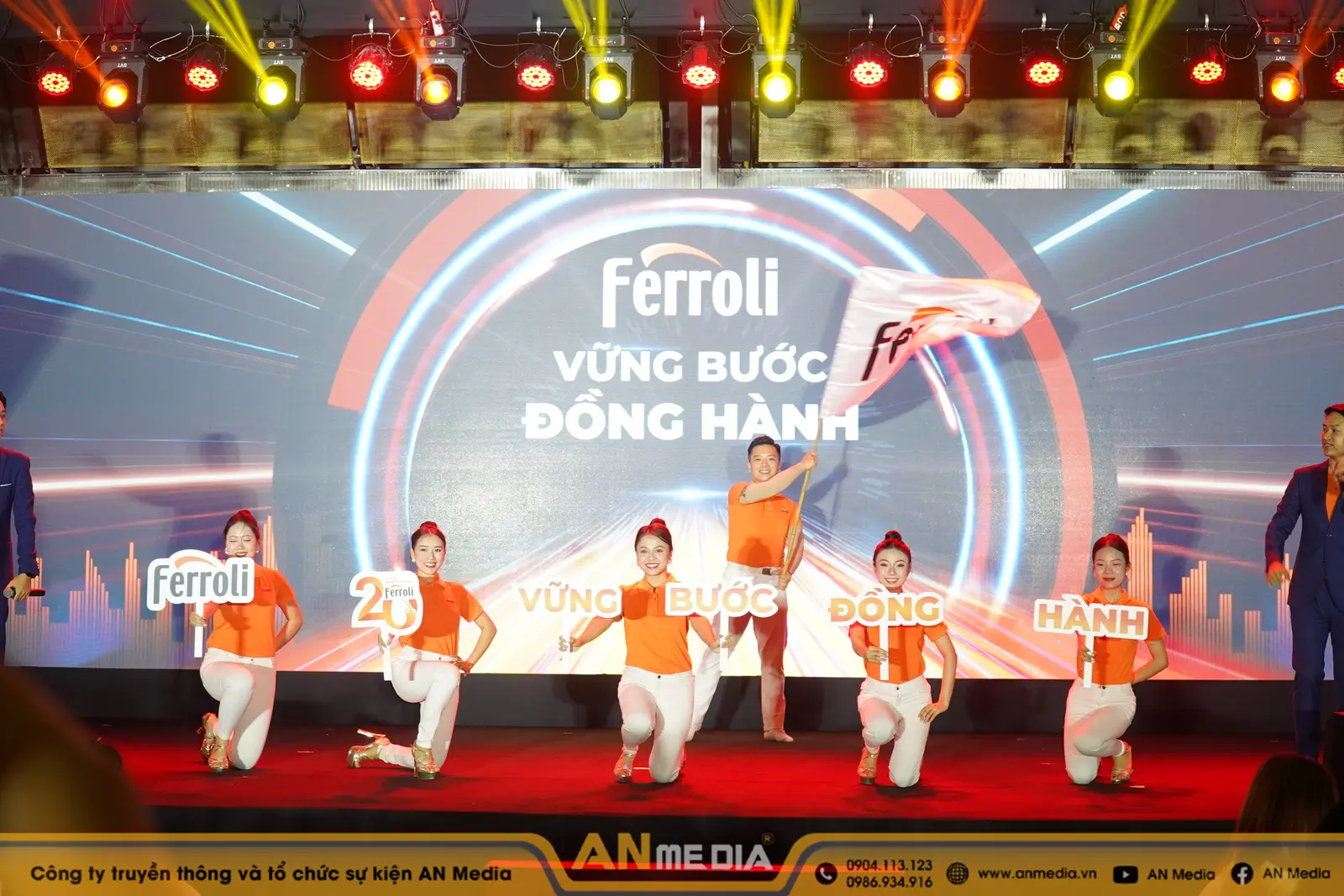 AN Media cùng Ferroli trong đêm Gala Tri ân “20 Năm Ferroli – Vững bước đồng hành”