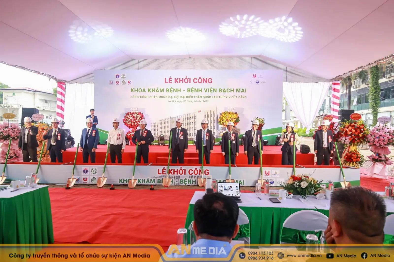 LỄ KHỞI CÔNG DỰ ÁN ĐẦU TƯ XÂY DỰNG KHOA KHÁM BỆNH – BỆNH VIỆN BẠCH MAI