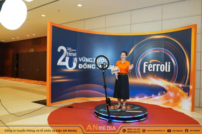 Giá thuê photobooth Hà Nội 2026 chuyên nghiệp tại AN Media – Nâng tầm sự kiện