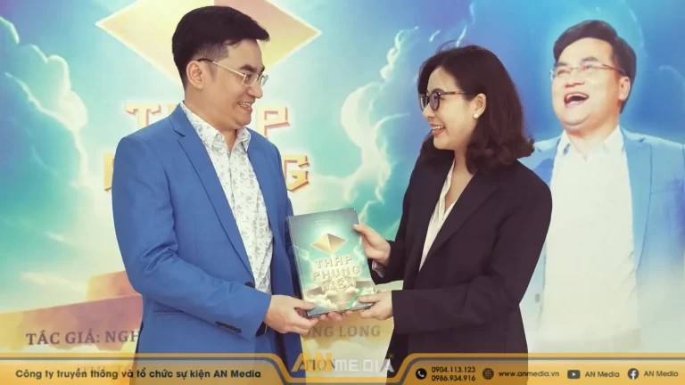 Dịch vụ tổ chức sự kiện ra mắt sách chuyên nghiệp cùng chuyên gia AN Media – Nâng tầm tác phẩm của bạn