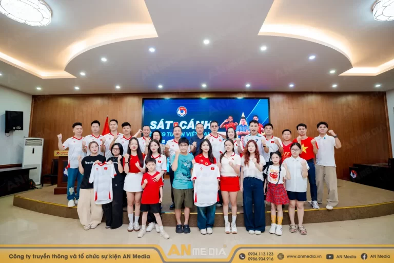 Sự kiện “Sát cánh cùng Đội tuyển Việt Nam” cùng LĐBĐVN và AN Media