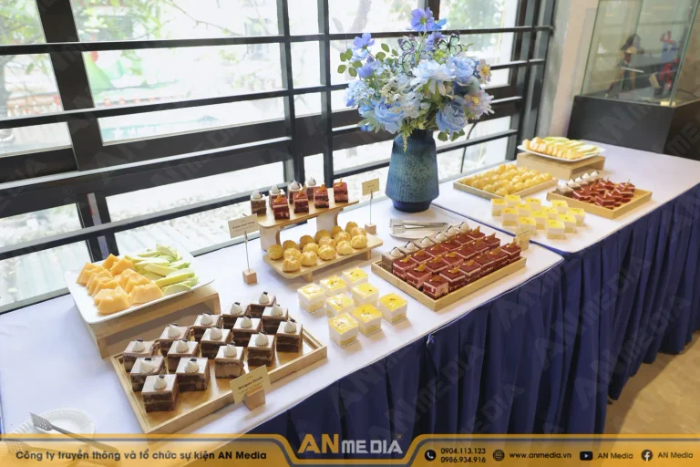 Tổ chức tiệc Tea break 20/10 cùng AN Media